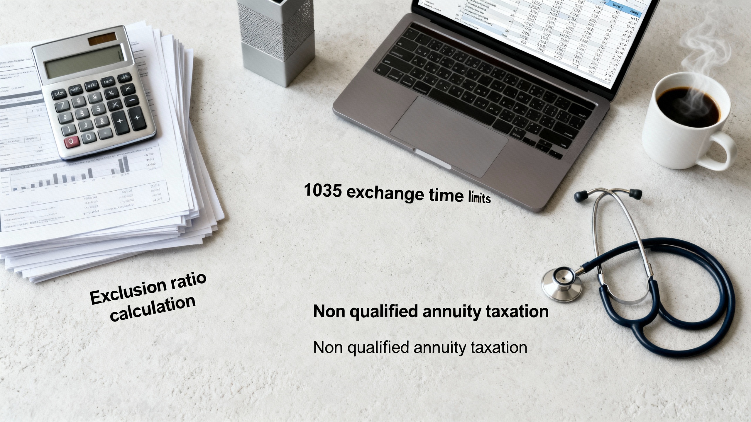 Comprehensive Guide to 1035 Exchange Time Limits, Annuity Tax Penalty Exceptions, Exclusion Ratio Calculation, LIFO Taxation, and Non – Qualified Annuity Taxation