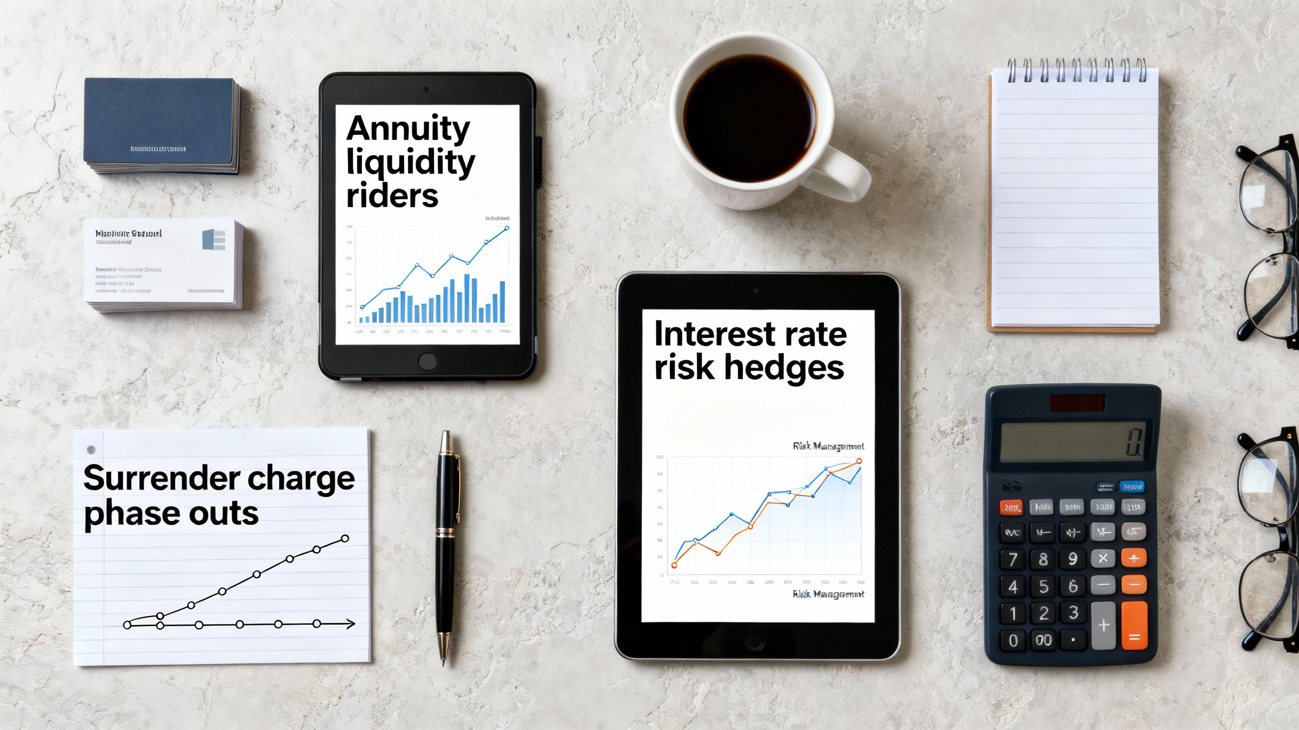 Comprehensive Guide to Annuity Interest Rate Locks, Liquidity Riders, Market Value Adjustment, Risk Hedges & Surrender Charge Phase – outs