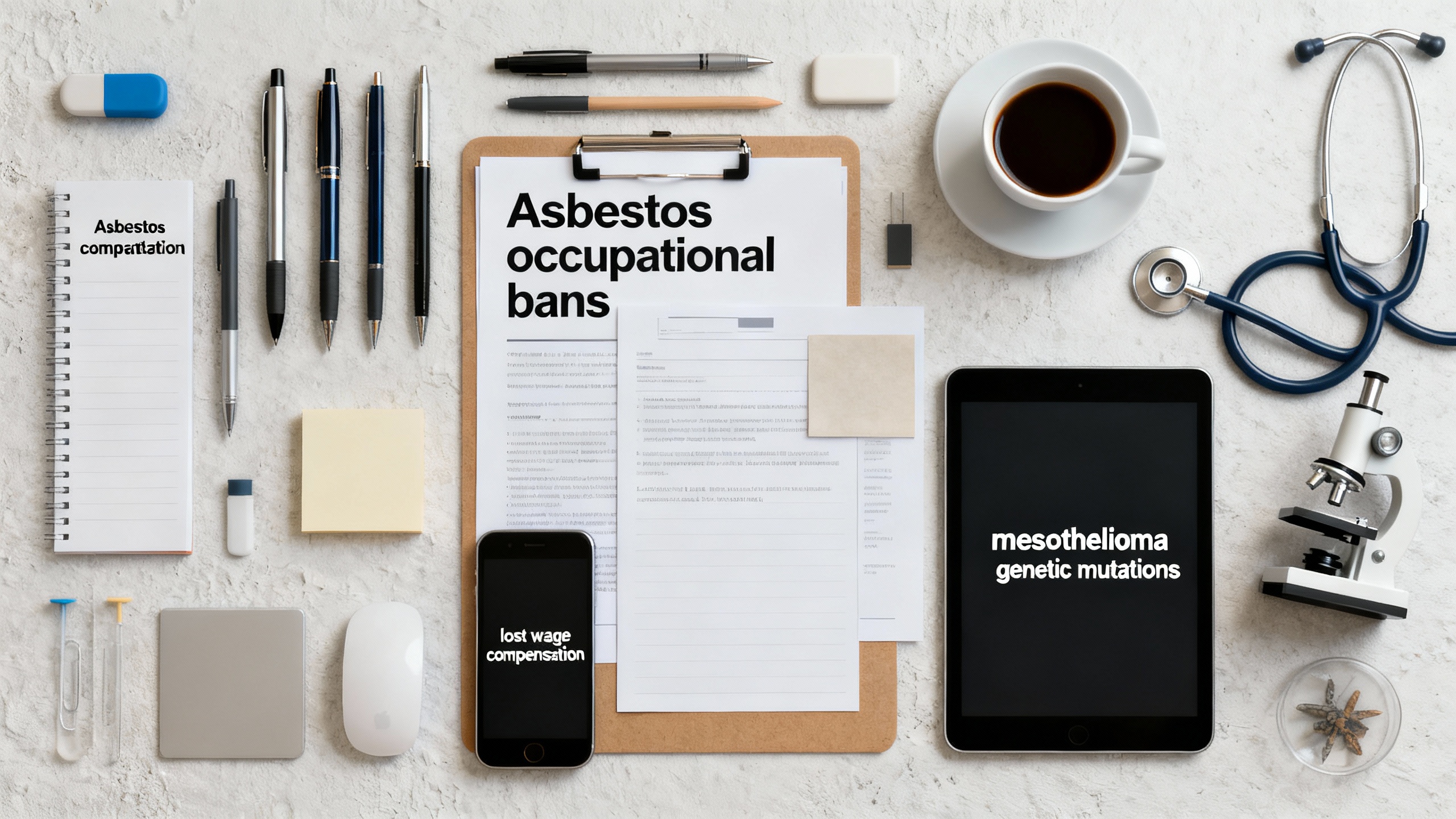 Asbestos Occupational Bans, Lost Wage Compensation, Mesothelioma Trials & Mutations, and Third – Party Negligence: A Comprehensive Guide