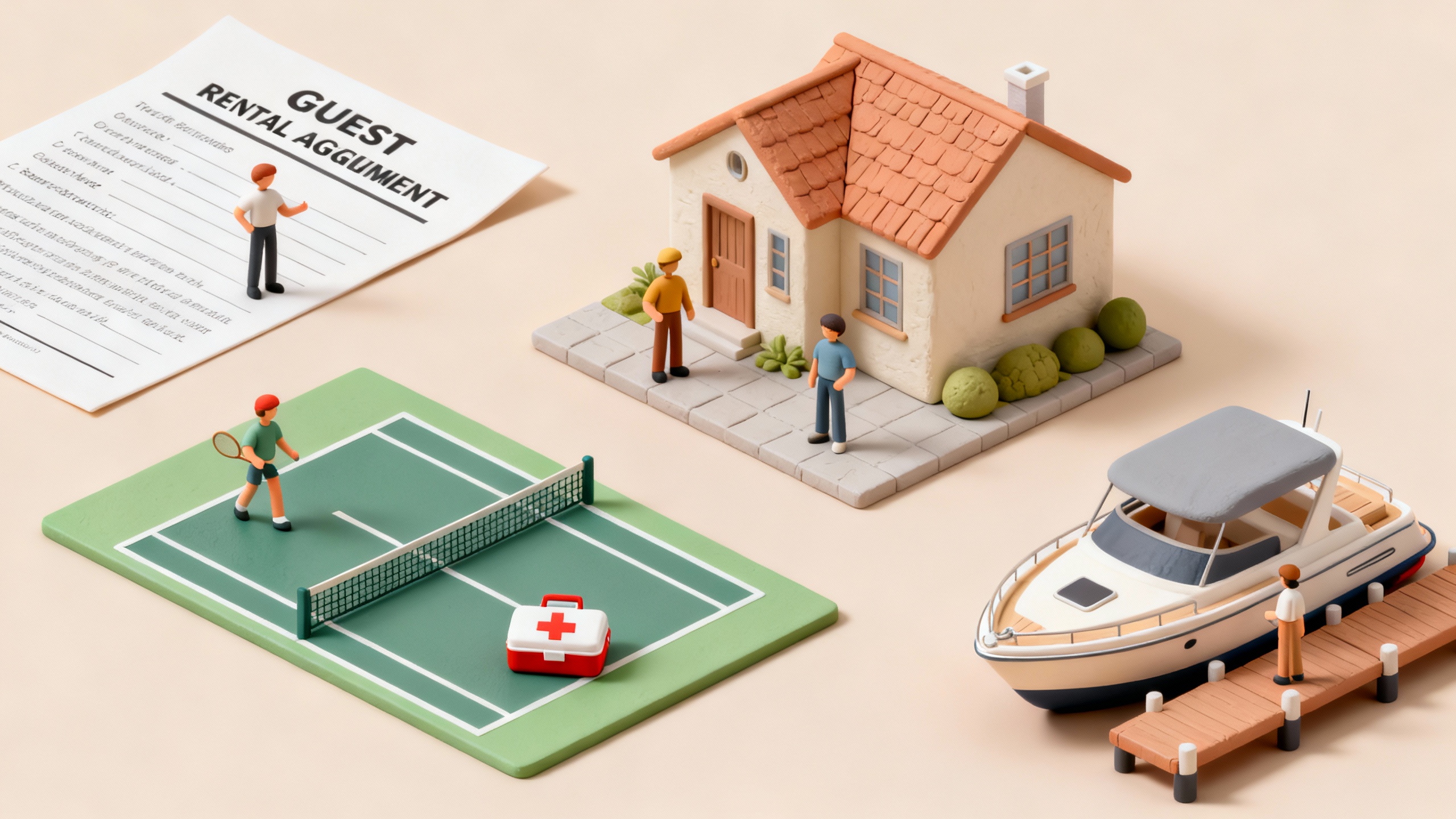 Comprehensive Guide to Guest House Rental, Home Theater, Pool, Tennis Court, and Yacht Dock Insurance: Coverage, Costs & Selection Factors