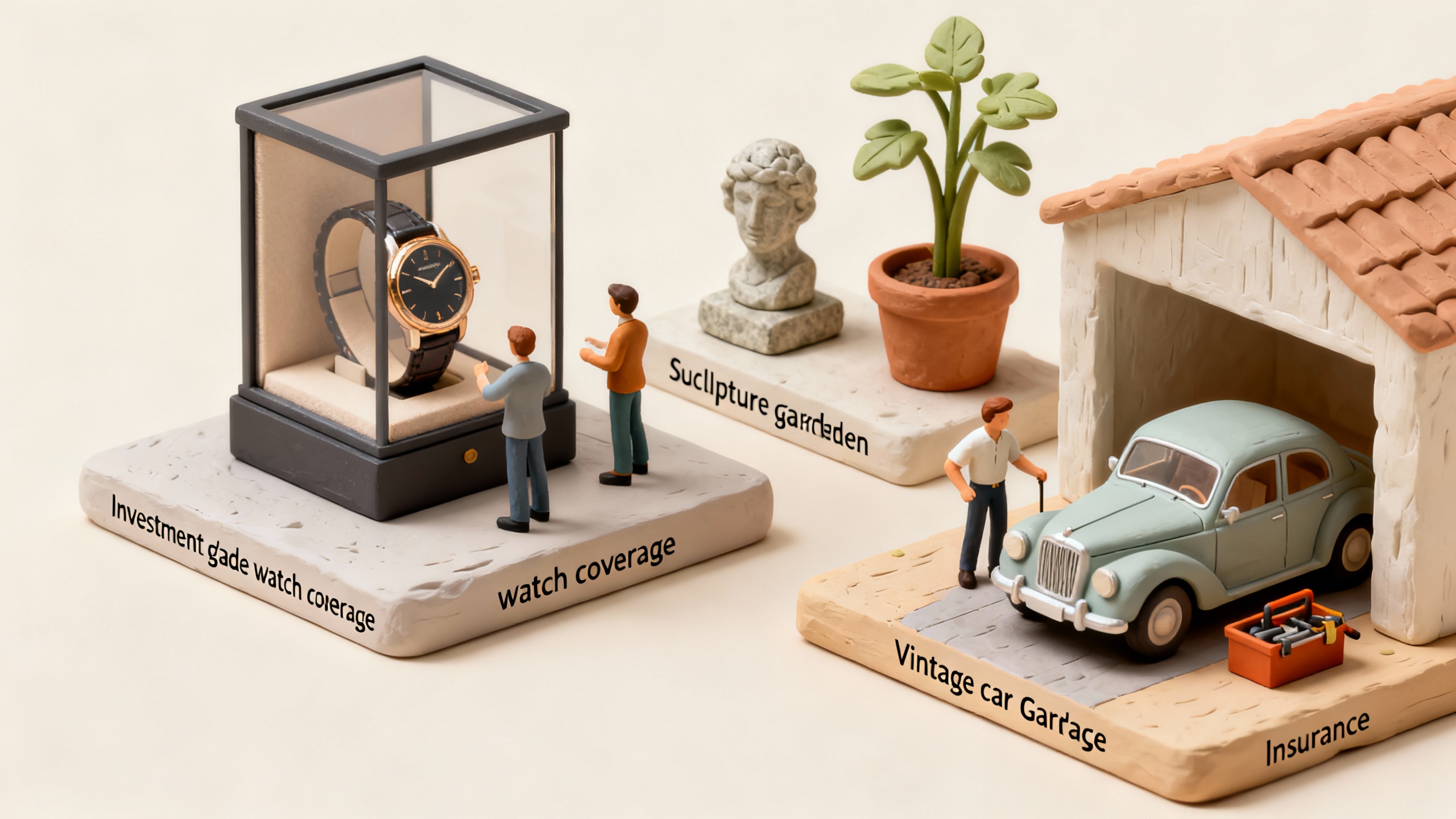 Comprehensive Guide to Investment Grade Watch Coverage, Art Gallery Insurance, Rare Book Appraisals, Sculpture Garden & Vintage Car Garage Insurance