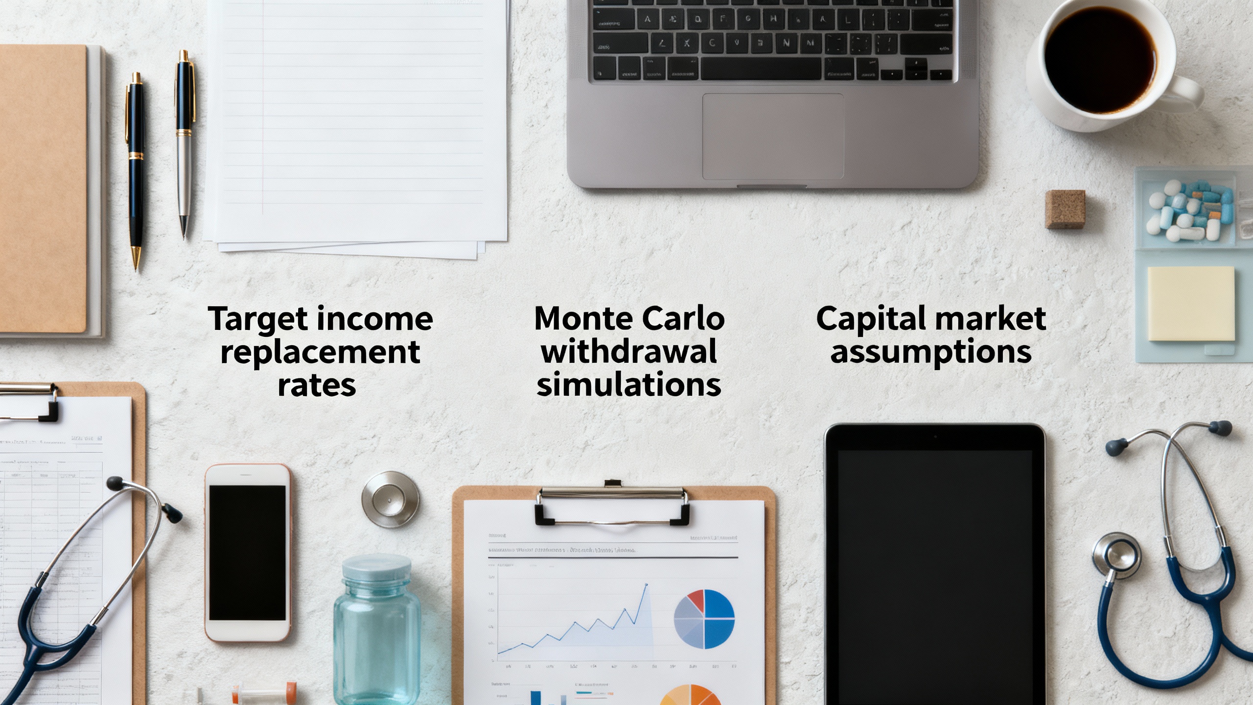 Capital Market Assumptions: Their Role in Monte Carlo Withdrawal Simulations, Retirement Probability Forecasts, Sequencing Risk Buffers, and Target – Income Replacement Rates