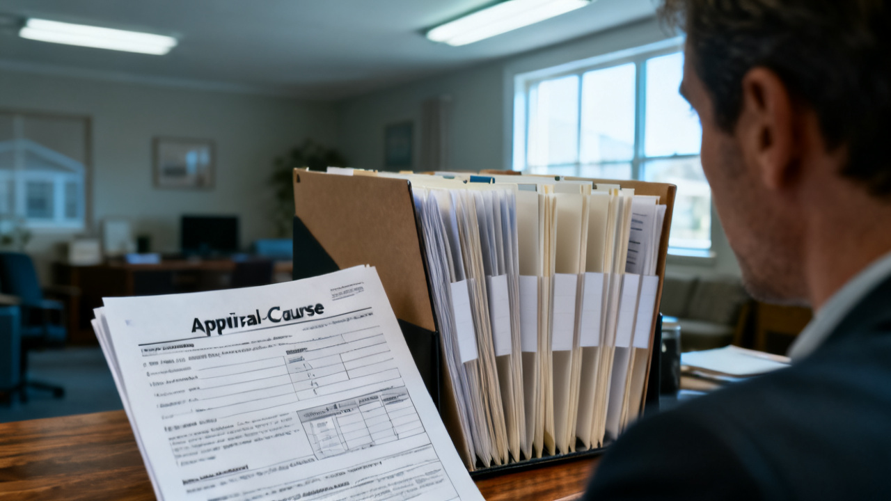 unlabeled tab with appraisal-clause page