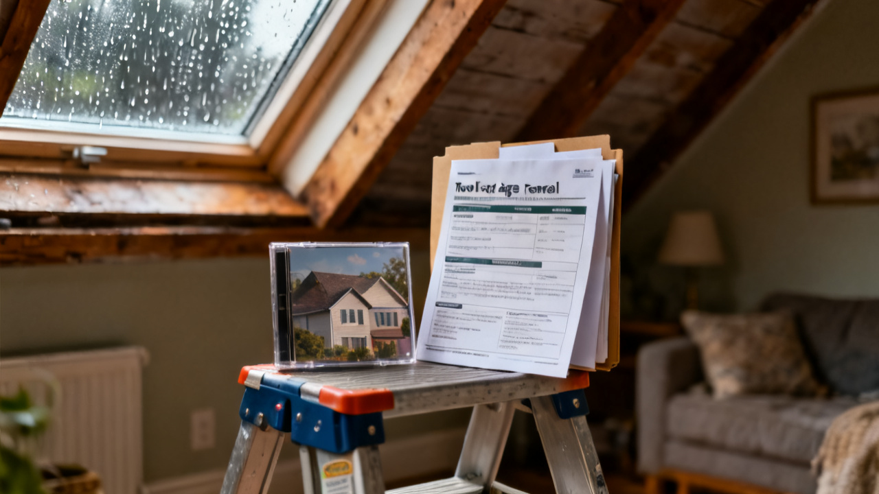 carrier envelope with roof-age renewal page