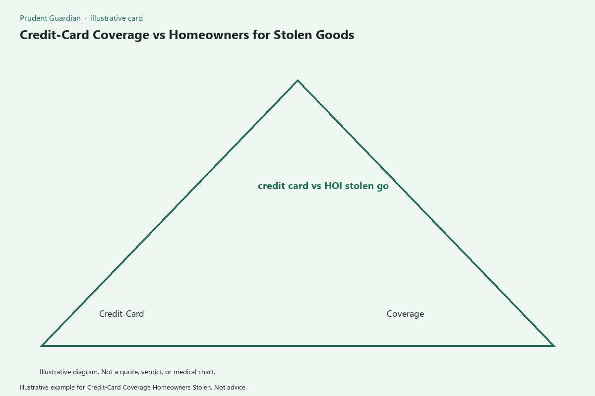 Illustrative field card for Credit-Card Coverage Homeowners Stolen
