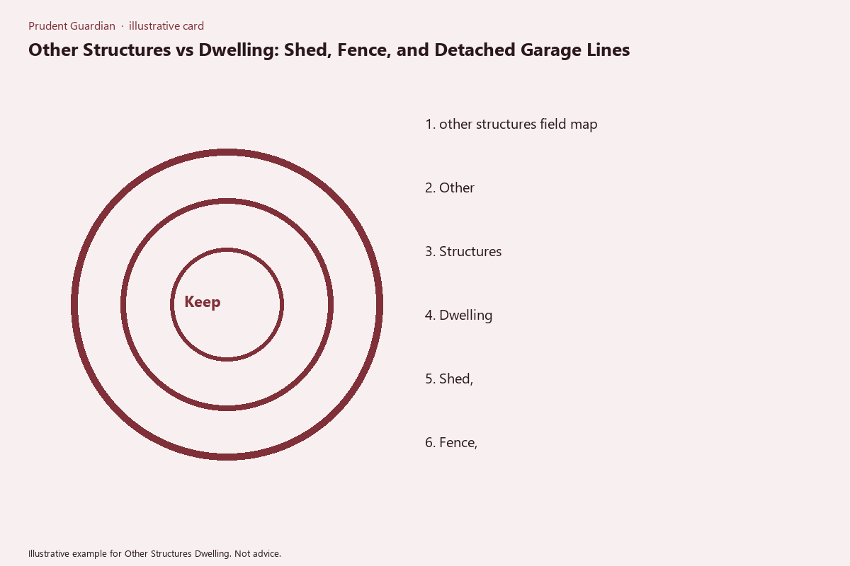 Illustrative field card for Other Structures Dwelling