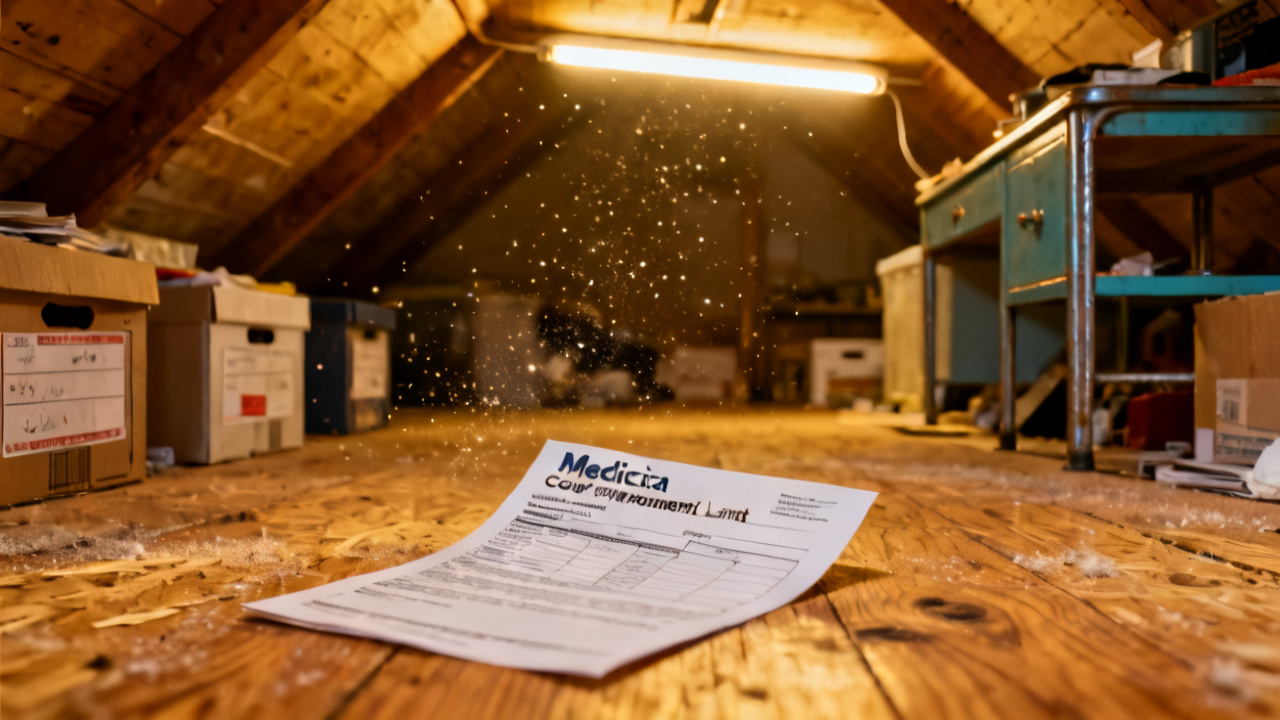 closet floor setup for Medicare Conditional-Payment Letter