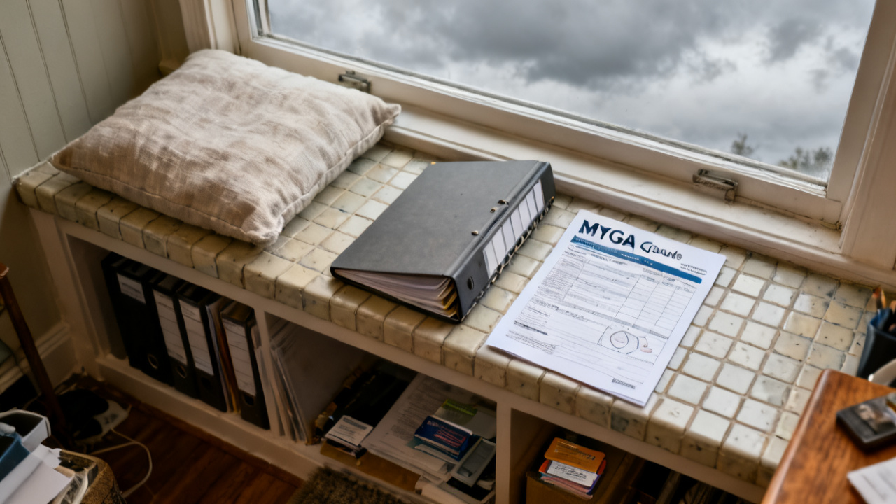 dining table setup for MYGA Quote Sheet