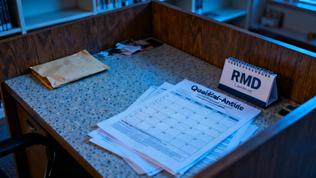 RMD Qualified Annuity scene at a nightstand