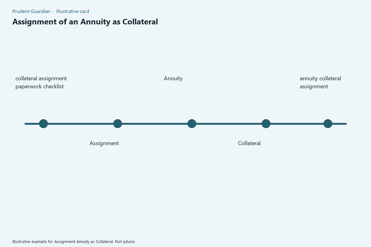 Illustrative field card for Assignment Annuity as Collateral