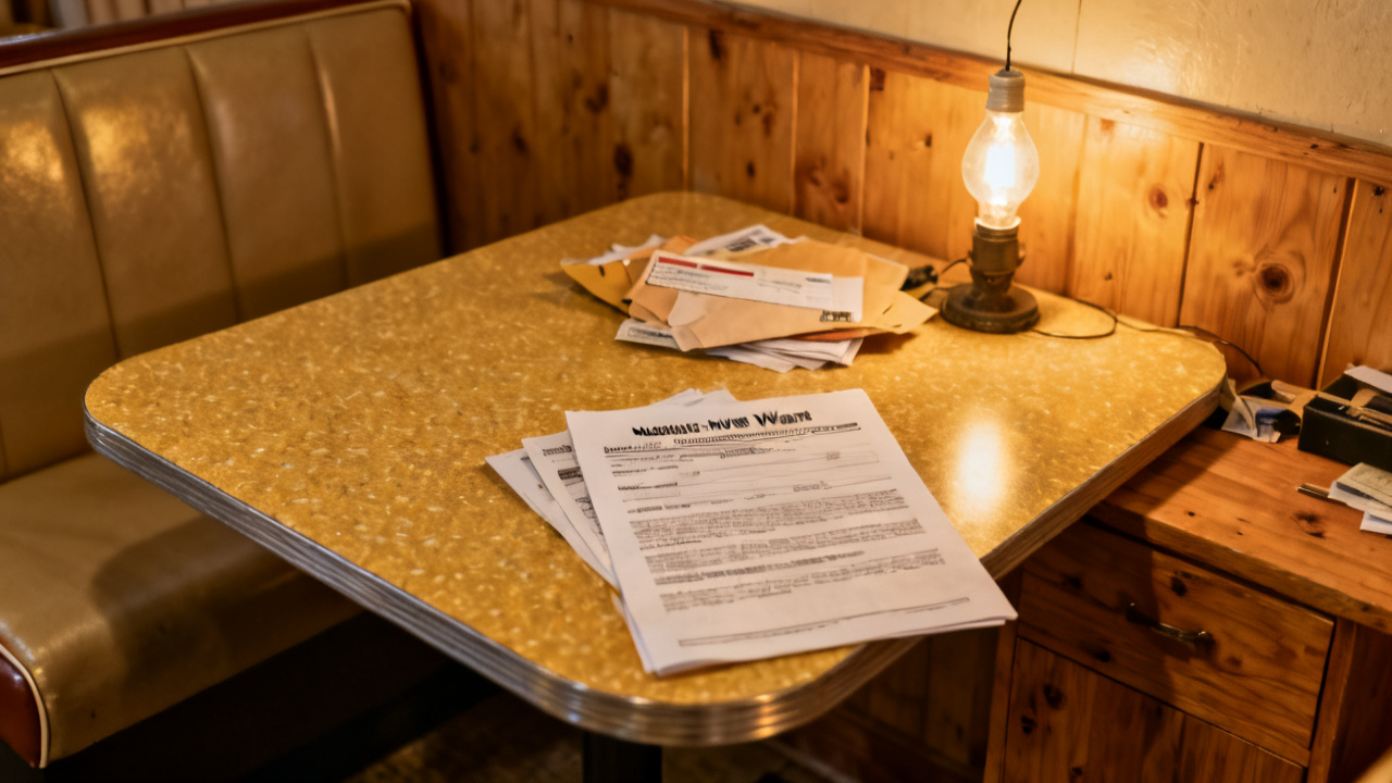 nursing-home waiver page waiting on a nightstand